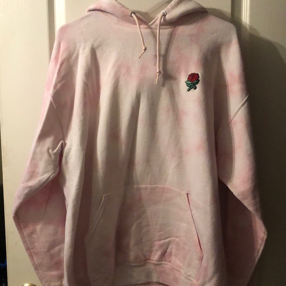 Custom Tie Dye Hooded Sweatshirt